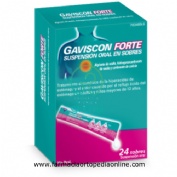 GAVISCON FORTE SUSPENSION ORAL EN SOBRES , 12 sobres