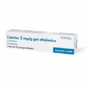 LIPOLASIC 2 mg/g GEL OFTALMICO , 1 tubo de 10 g