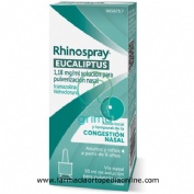 RHINOSPRAY EUCALIPTUS 1,18 mg/ ml SOLUCION PARA PULVERIZACION NASAL , 1 envase pulverizador de 10 ml