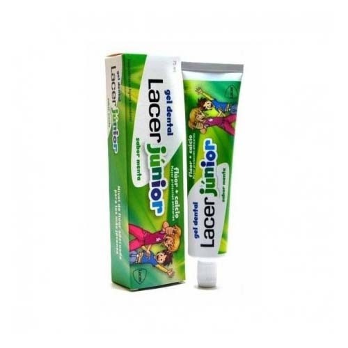 Lacer junior gel dental (1 tubo 75 ml sabor menta)