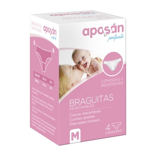 Braga postparto - aposan (4 unidades talla mediana)