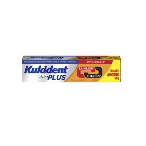 Kukident pro plus firmeza al masticar  1 envase 57 g sabor neutro