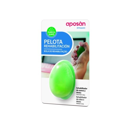 Pelota rehabilitacion aposan dynamic 1 unidad dureza suave - aposan dynamic