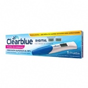 Test de embarazo digital con indicador de semanas - clearblue (1 unidad)