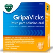 ILVIGRIP EXPECTORANTE  POLVO PARA SOLUCION ORAL, 10 sobres